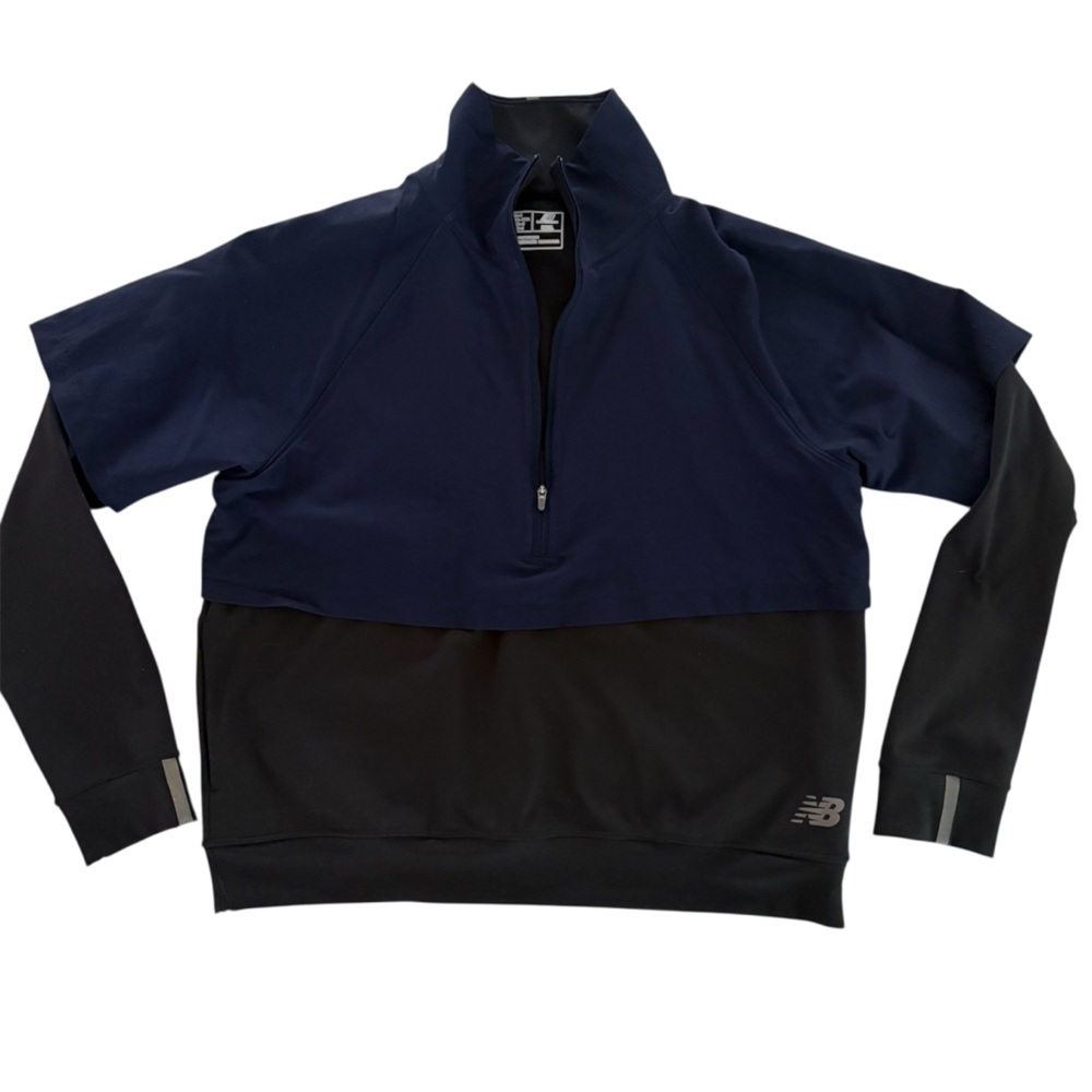 New Balance Women's Q Speed Track Anorak Jacket Size Small. Like New - Picture 3 of 10